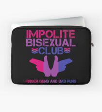 Impolite Bisexual Club Laptop Sleeve