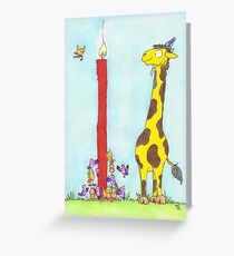 Bonne Anniversaire Greeting Card