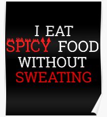 Spicy Food Without Sweating Poster