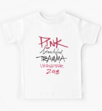 pink beautiful trauma world tour 2018 Kids Tee
