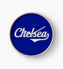 Chelsea - England - Vintage Sports Typography Clock