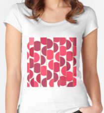 Abstract pattern 33 Women's Fitted Scoop T-Shirt
