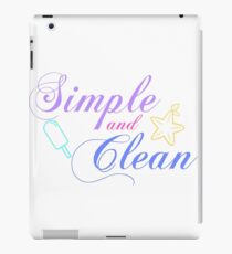 Simple and Clean iPad Case/Skin