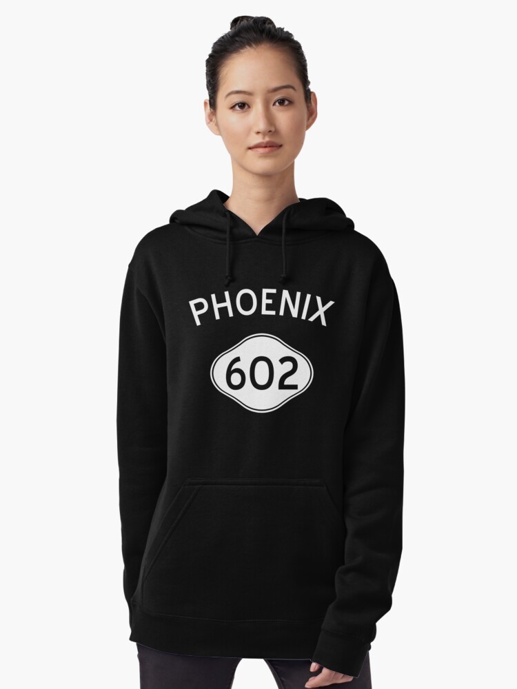 Phoenix 602 Arizona Vintage Area Code Pullover Hoodie By Davdmark 632-gm-crate-engine