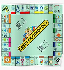 Cryptocoinopoly - Crypto Monopoly Poster