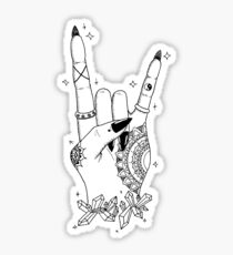 Mandala Hand Sticker
