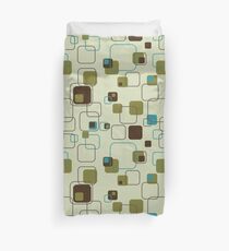 Mid-Century Modern: Groovy Cubes Duvet Cover