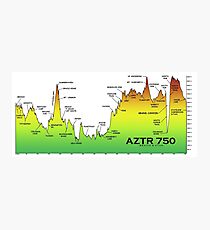 AZTR750 Profile Photographic Print