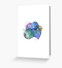 Old vintage Camera photographer Photos Canon Greeting Card