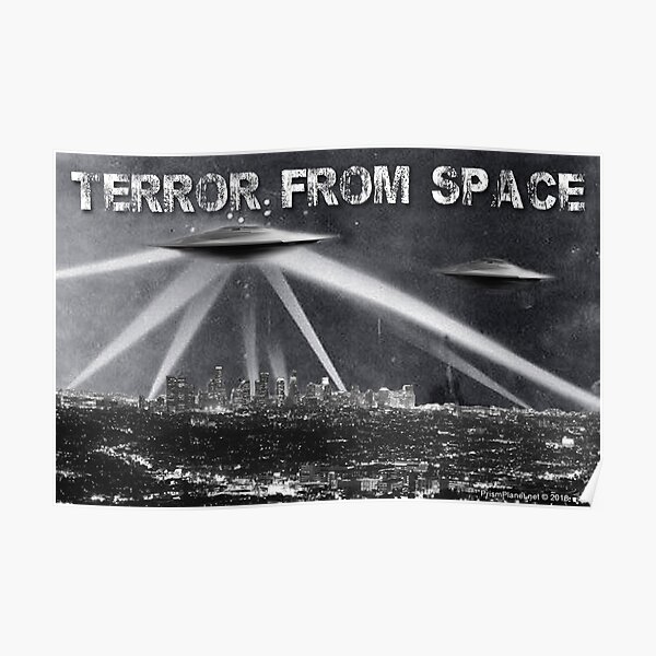 Terror From Space Poster