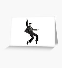 Elvis Greeting Card