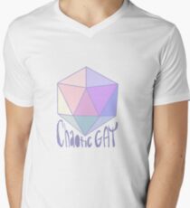 Chaotic Gay Men's V-Neck T-Shirt