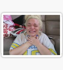 Trisha Paytas Crying Meme Sticker