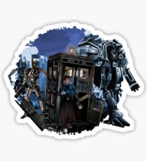 lost to the world of machines Sticker