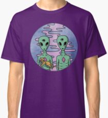 Trippy Cool alien Classic T-Shirt