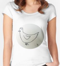 Hen - Poule - Martin Boisvert T-shirt échancré