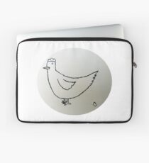 Hen - Poule - Martin Boisvert Laptop Sleeve