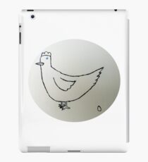 Hen - Poule - Martin Boisvert iPad Case/Skin