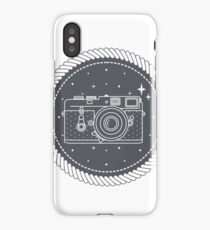 Camera with stars iPhone Case