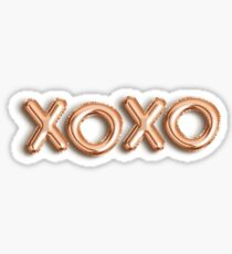 Rose Gold XOXO Sticker