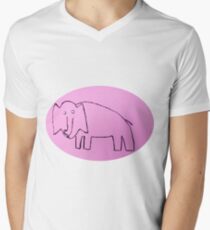 Éléphant - Martin Boisvert Men's V-Neck T-Shirt