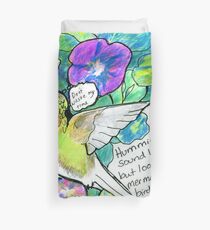 Humming Bird Duvet Cover