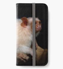 Silvery marmoset iPhone Wallet/Case/Skin