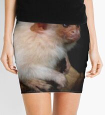 Silvery marmoset Mini Skirt