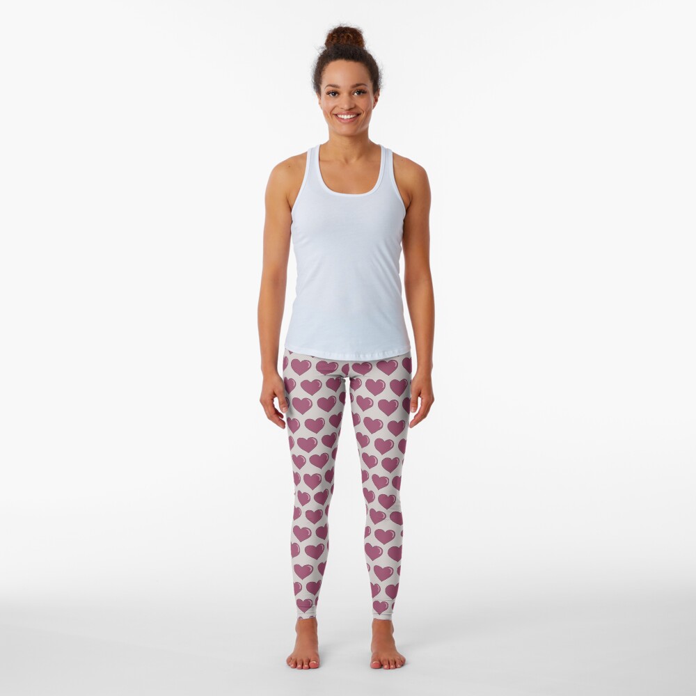 Valentine's Day Hearts Leggings