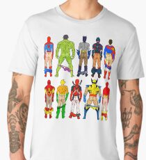 Superhero Butts Men's Premium T-Shirt