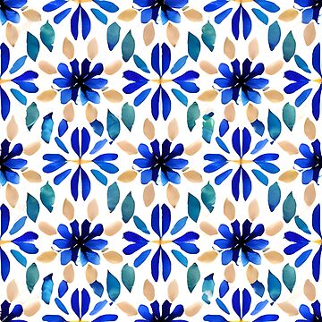 Artwork thumbnail, Flower Pattern "Julie" by patternsforp