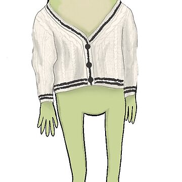 FROG EMBROIDERED CARDIGAN main image 1