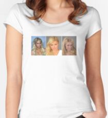 Paris Hilton Mugshot Women's Fitted Scoop T-Shirt
