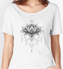 Camiseta ancha Lotus espiritual