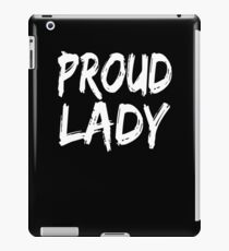 Vinilo o funda para iPad Proud Lady
