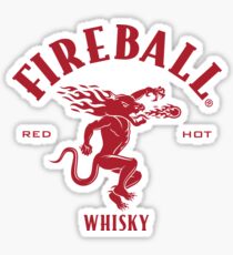 Fireball Sticker