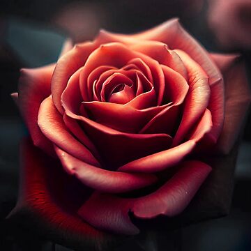 Artwork thumbnail, Red Rose by cokemann