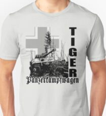 tiger tank Panzerkampfwagen Slim Fit T-Shirt