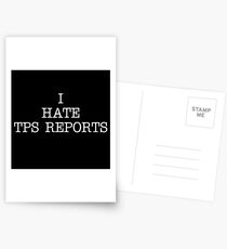 I Hate TPS Reports Postcards