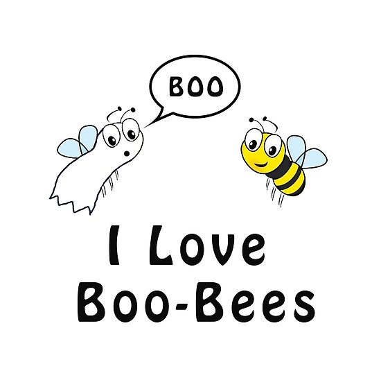 boo bees screen print