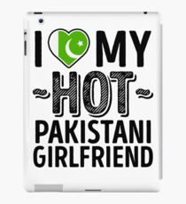 I Love My HOT Pakistani Girlfriend - Cute Pakistan Couples Romantic Love T-Shirts & Stickers iPad Case/Skin