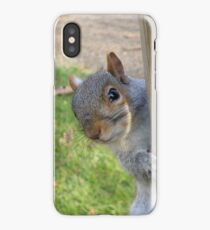 Peek-a-Boo! (Self Portrait in the Eye) iPhone Case