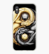 Vinilo o funda para iPhone Dragones equilibrados D20