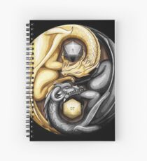 Cuaderno de espiral Dragones equilibrados D20