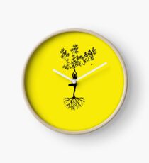 YOGA POSE Clock