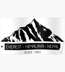 Mount Everest Nepal Himalaya Poster