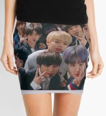 wannaone - group Mini Skirt