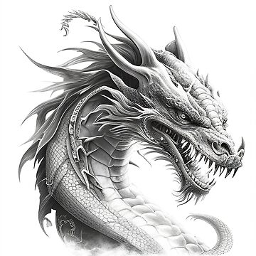 dragon drawing - Print now for free | Drawing Ideas Easy