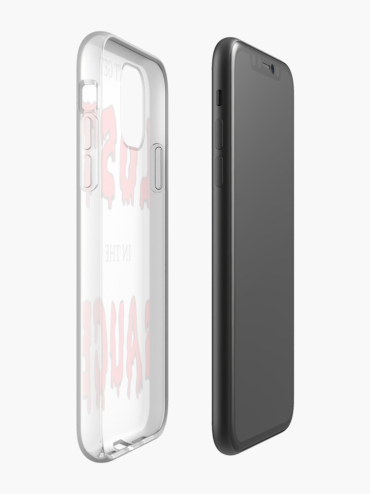 Coque iPhone « ne vous perdez pas dans la sauce gucci », par JessetheCreator