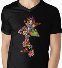 Crash Bandicoot Men's V-Neck T-Shirt